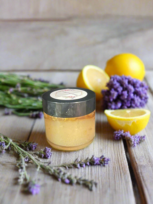 Lemon and Lavender Hand Scrub